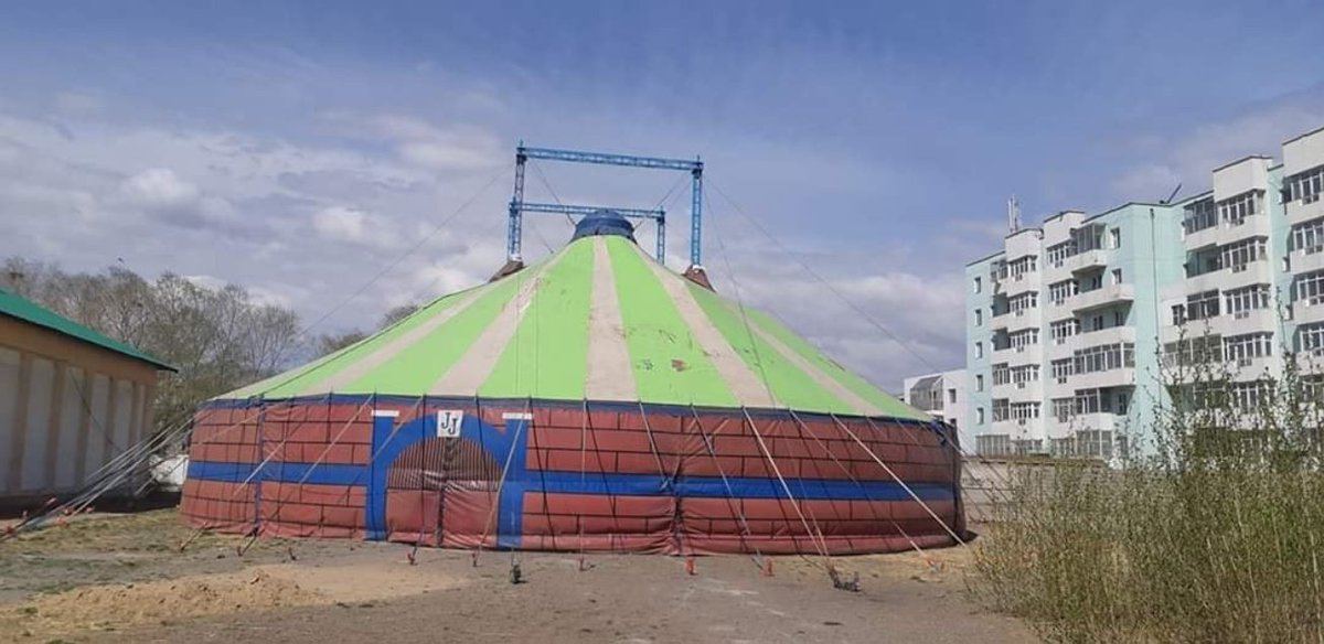 Өрөвдмөөр дүр төрх. Түүхт 80 жилийн ойтойгоо золгож буй Циркийн сургууль хүндэтгэлийн тоглолтоо энэ нүүдлийн майханд хийнэ. Циркийн жүжигчдэд Монгол Улсын консерваторийн хашаанд байгаа Майхан циркээс өөр очих газар алга.

МАНай Соёлын яаманд хийх ажил даанч их байна даа‼️