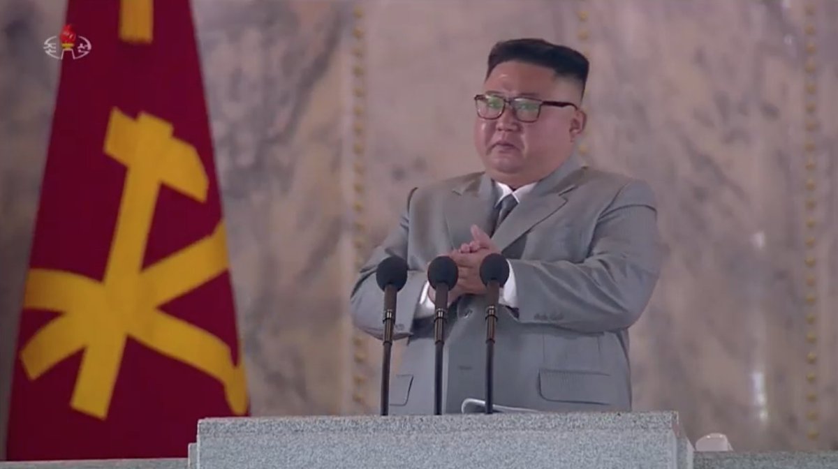Kim Jong Un, who is visibly crying this speech, declares that not a single person in North Korea has gotten Covid-19. Needless to say, it's impossible for even North Korean officials to verify a claim like that, and is almost certainly wrong.