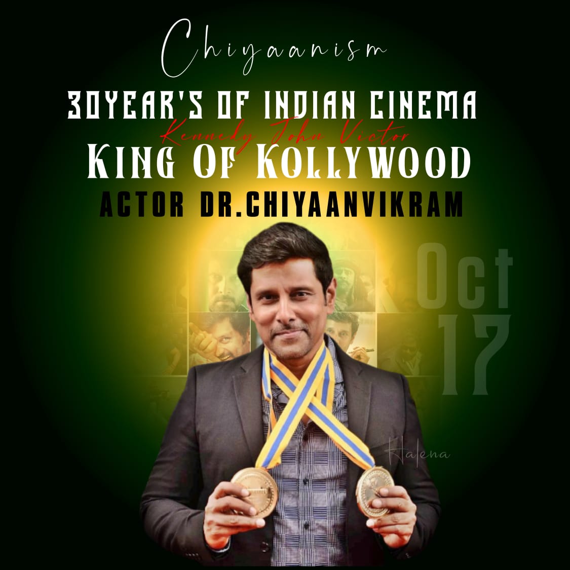 CvfSherin's tweet image. 7 days go to #Chiyaanday😍😍
#30YearsOfindiancinemakingofkollywood
#ACTORDRCHIYANNAVIKRAM