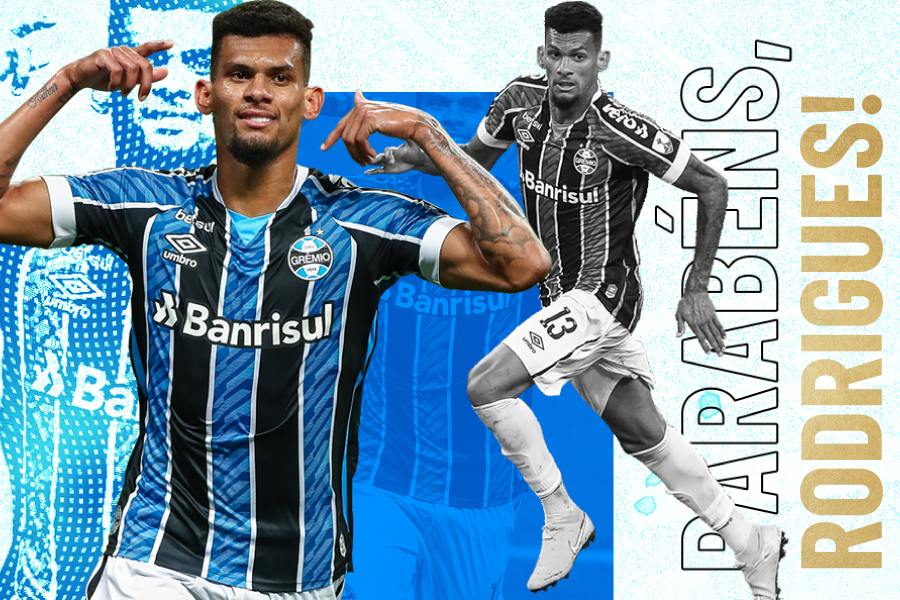 Gremio's tweet photo. Hoje, o zagueiro Rodrigues completa mais um ano de vida! Feliz aniversário, @Rodriguess38! 👏🏻🎂💪🏼🇪🇪 https://t.co/ZS50Loj5bL
