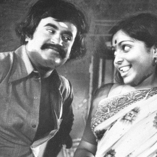 For a first film, Sarita proved her mettle to become one of the finest actress. Both actors compete to highlight their abilities in this well made movie. One has to watch the movie to understand the range of emotions that the lead actors had to play throughout.  #Thalaivar