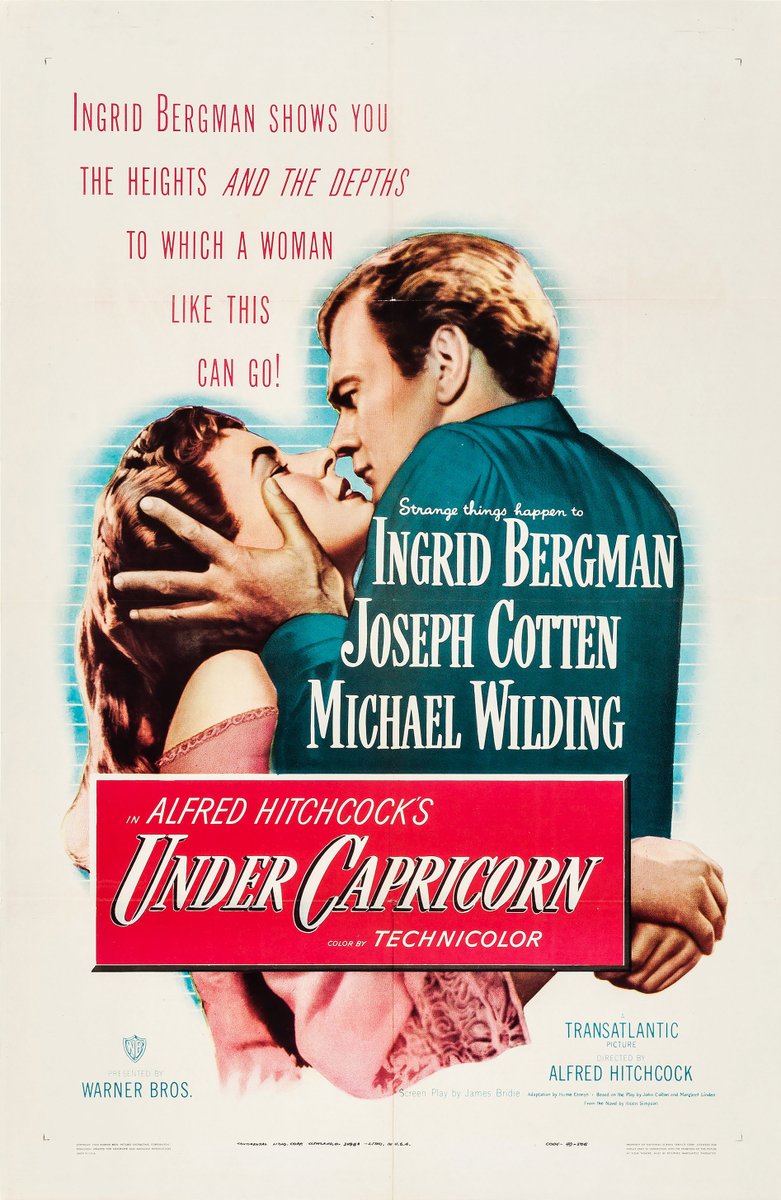 #8Under Capricorn (1949)Stage Fright (1950)Strangers on a Train (1951)I Confess (1953)
