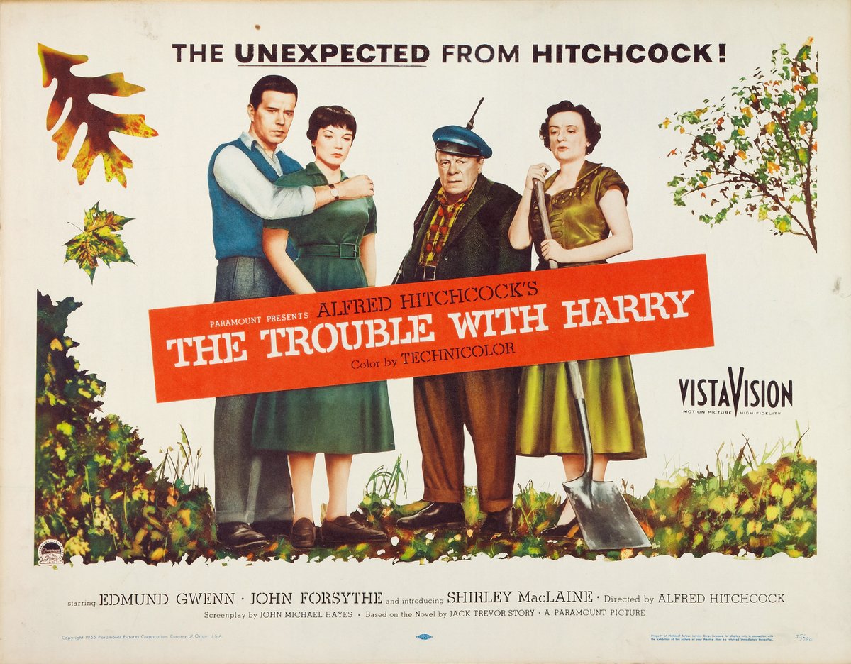 #9Dial M for Murder (1954)Rear Window (1954)To Catch a Thief (1955)The Trouble with Harry (1955)