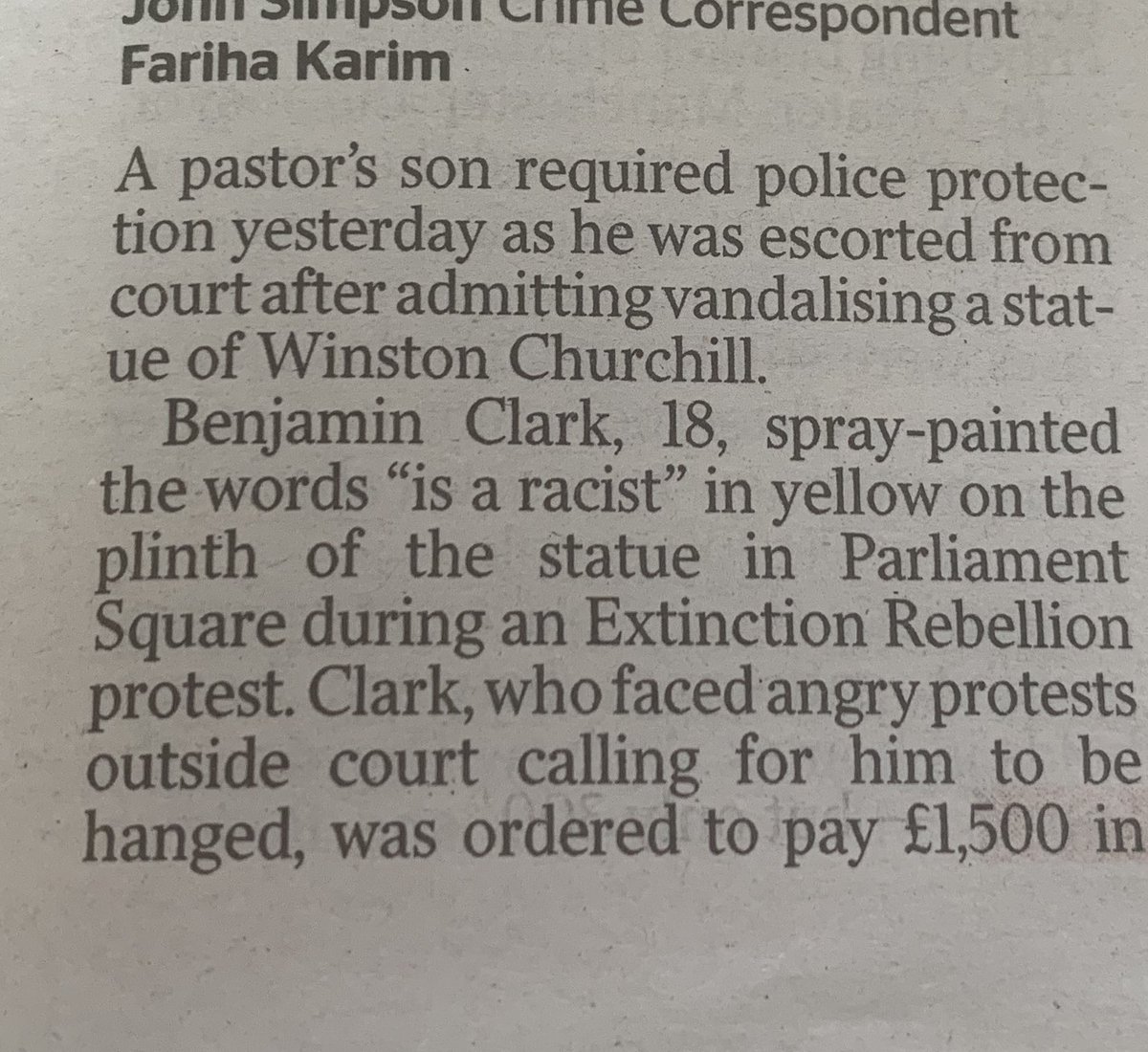 Baddiel's tweet photo. Anyone who feels that polarization and exaggerated outrage fuelled by social media are not as big a deal as all that should perhaps glance at the words “calling for him to be hanged” here. https://t.co/rejP00Jbyl