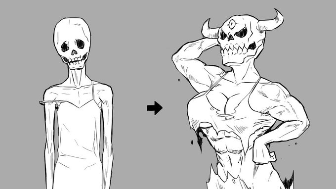 @Mao_Sakura0311 このまま痩せてスケルトン属性極めたら超絶進化する予定だから大丈夫大丈夫🙆‍♀️👌⭕️ 