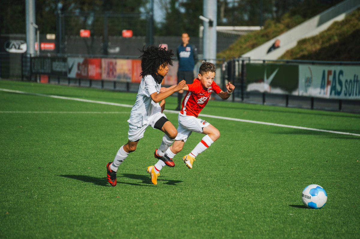 AZJeugd's tweet photo. 💪 AZ Onder 13 haalde tegen Zeeburgia de dubbele cijfers. 

🗣️ @sanderveraart: "Lieten een stuk hoger niveau zien."

📲 Verslag &amp; foto's: https://t.co/NWNZThVY8d

#AZO13 #azzee (10-0) https://t.co/EyPYSTJbwa