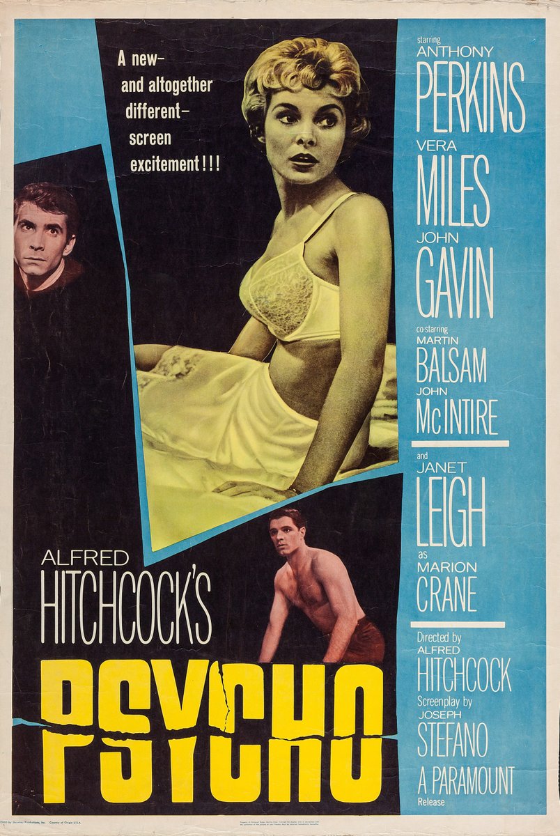 #11 Psycho (1960)The Birds (1963)Marnie (1964)Torn Curtain (1966)