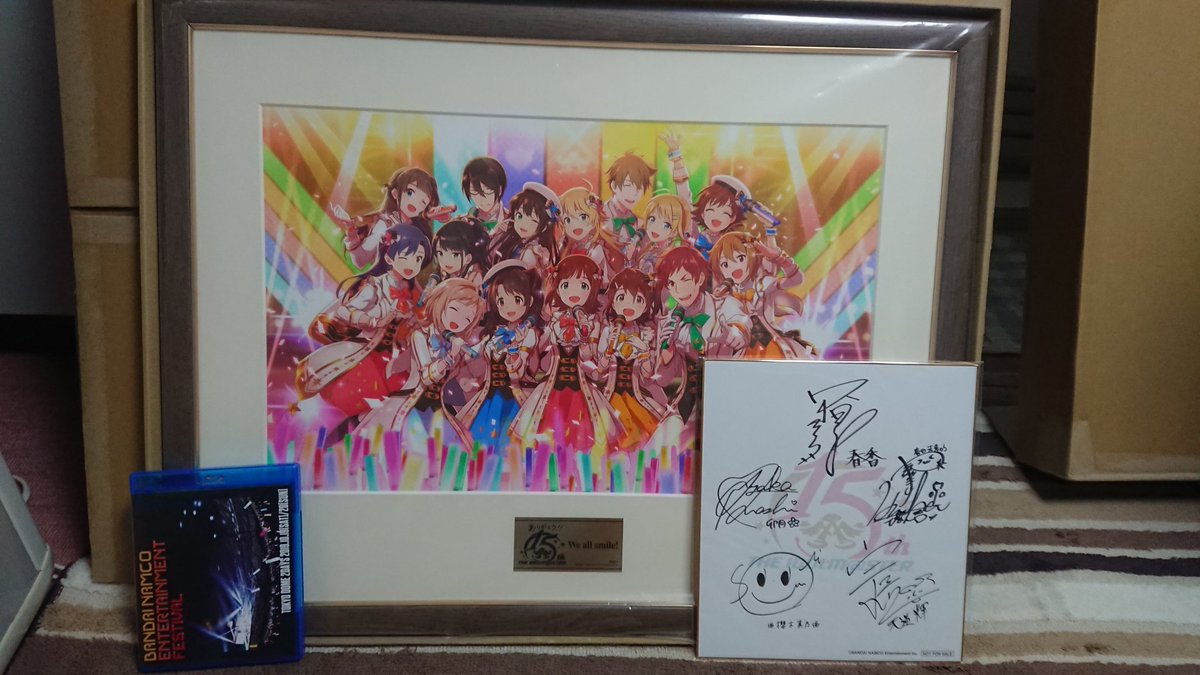 アイドルマスター15周年記念 公式額装プリモアート アイドルマスター15