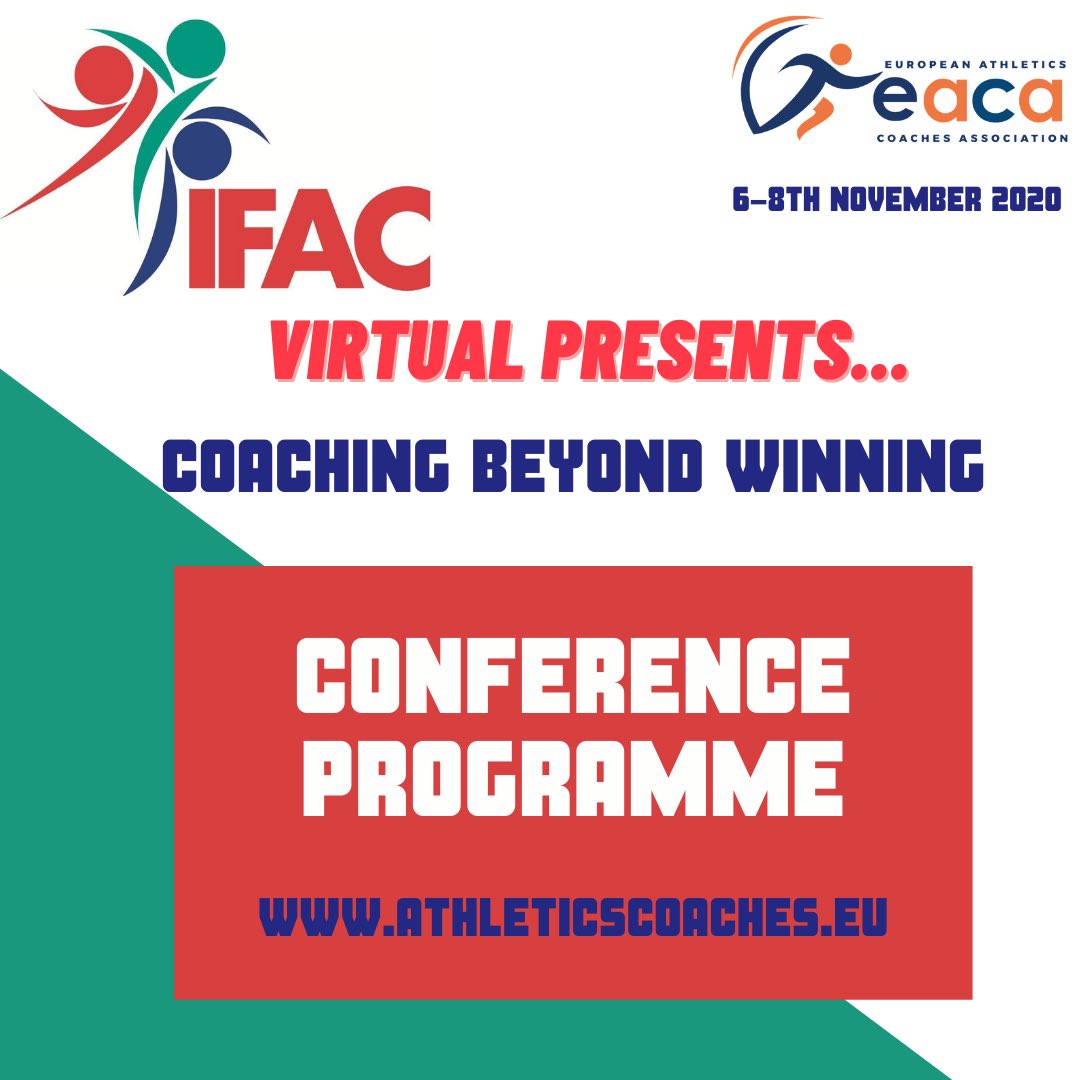 IfacEurope's tweet photo. TICKETS ARE NOW LIVE FOR OUR VIRTUAL IFAC CONFERENCE 2020 🎉⁣
⁣⁣⁣
6th - 8th November - SAVE THE DATE 📆 ⁣⁣
⁣⁣
Not only can you book tickets for our Virtual IFAC Conference, you can also now register to be an EACA Member via the link below 🥳⁣
⁣ https://t.co/weraJ6XNu8