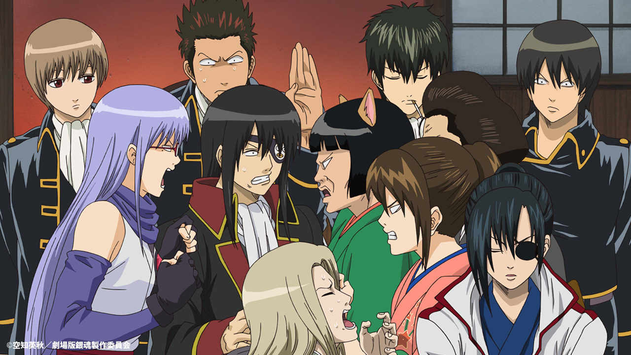 アニメ銀魂 尺とストーリーの都合でカッコいい出演が叶わなかった方々などで画面が大渋滞イイイイ 銀魂ザファイナル での出演は 果たして 劇場版銀魂新訳紅桜篇 T Co Ujrwhhcpmu Twitter