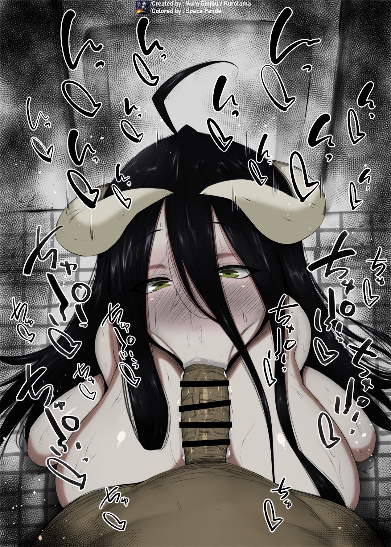 24. ア ル ベ ド は つ い に ア イ ン ツ に そ れ を し ま し た. #Albedo. @kuro_ginjou. #rule34hentai. 