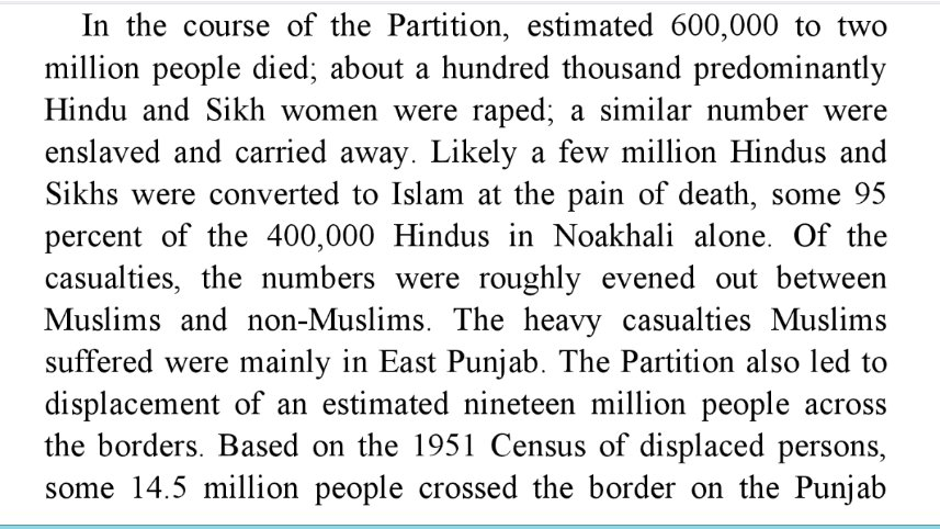 61/n MA Khan states that approx 95% of Hindus were forcibly converted into Islam. (He also states that approx 100,000 Hindu & Sikh women were raped & similar number enslaved in Partition Riots).Source: Islamic Jihad: A Legacy of Forced Conversion, Imperialism, and Slavery