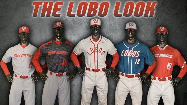 new mexico lobos baseball jersey