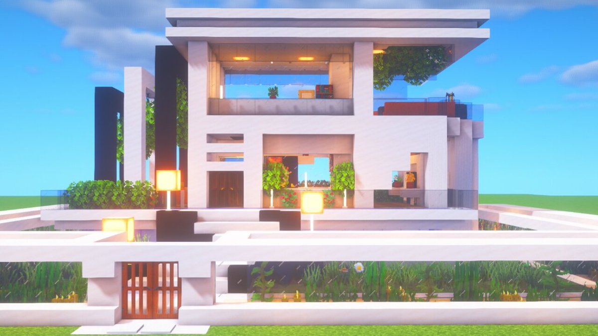 Servasius on Twitter: "Another build tutorial, Large modern house