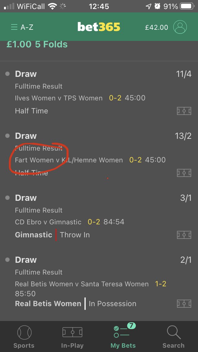 Great name for a women’s football team 😂😂 #ShesLikeTheWind