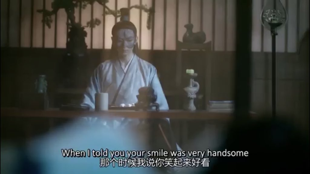 If Sifeng has his way with words that almost sounds poetic all the time, we have our little Xuanji with her pure, honest & unadulterated thoughts out loud  maam is already whippedt me thinks-if i say these words irl, i’d sound like a creep for real   #LoveandRedemption