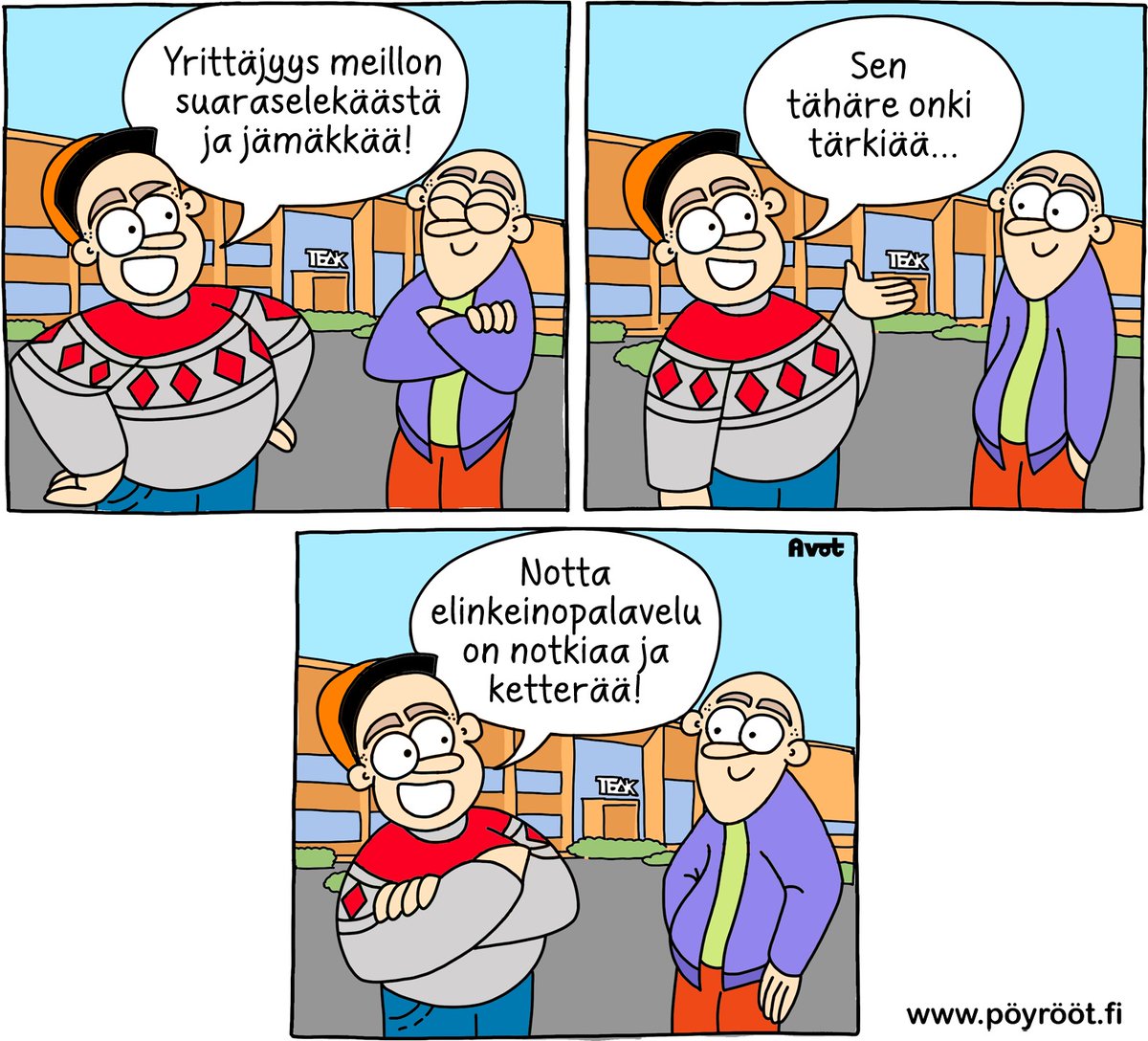 Tätä sitten viestimme tänään.

#Teuva #Pöyröö #BragForTeuva