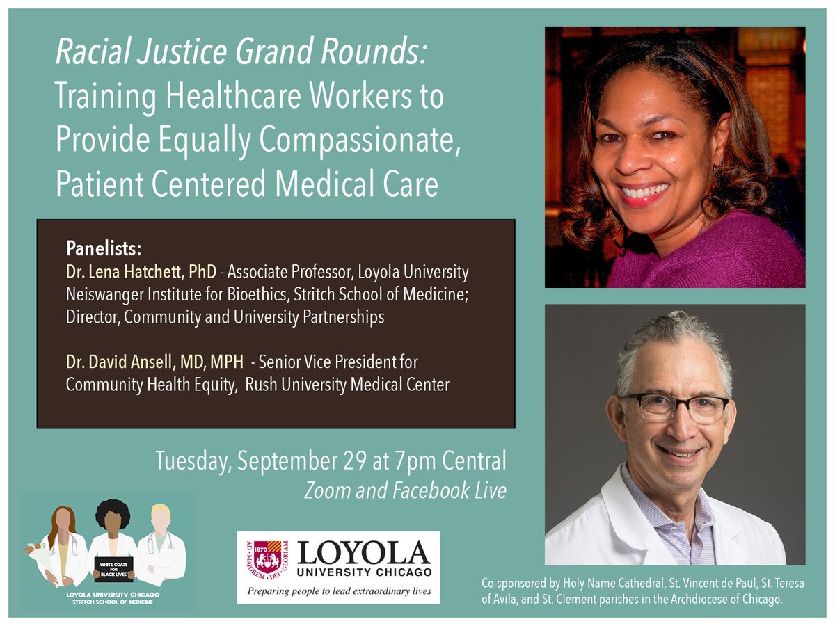 protectblklives's tweet image. Join us in the first part of our 4 part series on "Racial Justice Grand Rounds." The first event is tomorrow, September 29th, at 7 pm central on training healthcare workers to provide EQUALLY compassionate care. RSVP here: docs.google.com/forms/d/e/1FAI…