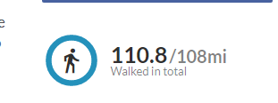 Onaway123's tweet photo. Woohoo! Completed 108 miles in September!! 🎉🎉🍾
Thank you to those who have supported me. If you would like to and are able to my sponsor page is still open!
https://t.co/2pWUhwTMEW https://t.co/tS7D8bIxg8