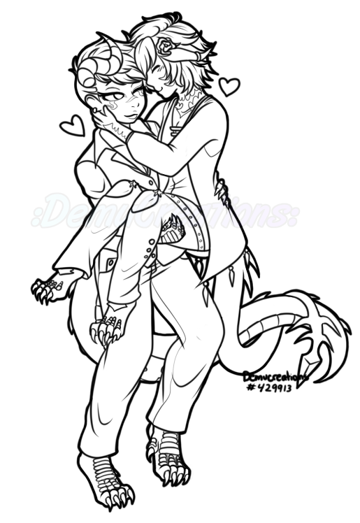 BlueGremlin's tweet photo. Commission for Huolon @ Flightrising! c:

Please do NOT color this lineart.

Enjoy!
---
characters © Huolon
Art © Demucreations™ / Azrael Desange
.
#commission #digitalart #originalcharacters #kemonomimi #finalfantasy14 #ff14characters #au_ra #ff14commission #artistsoftwitter https://t.co/TEEERFwXHh