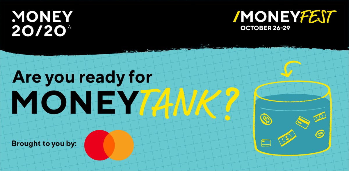 FinMkt's tweet photo. We're ready to jump into the #MoneyTank!🦈 Want to check us out? Register now and tune in live on October 8 at 12pm EST to see FinMkt in Round 2!
https://t.co/lOjA6Fa47q
#Money2020 #MoneyFest #MoneyFestMakeItRain #womenintech #fintechwomen #womenleaders #fintech https://t.co/SGogXcXYSq