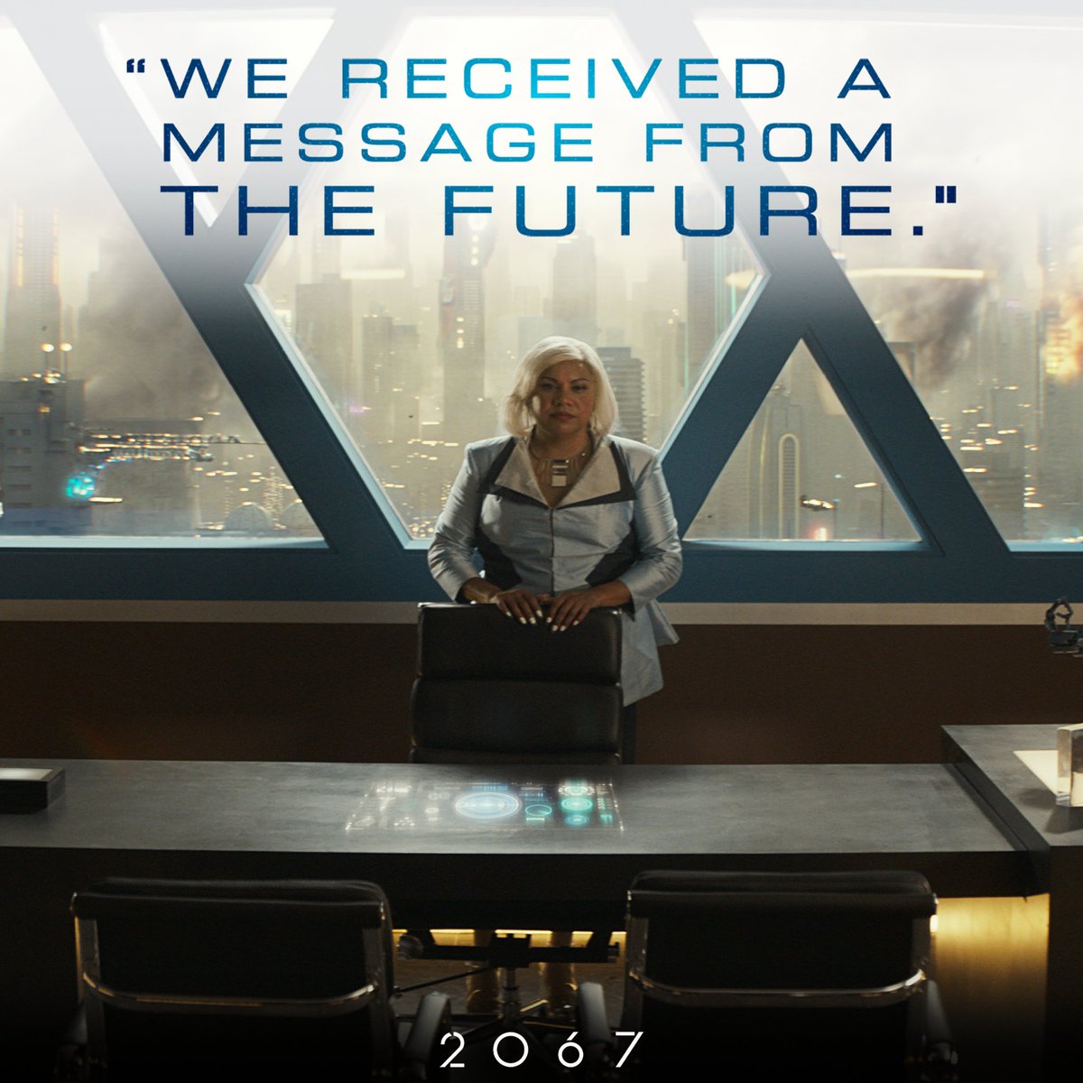 There's no time for the present.  #2067 is in theaters, On Demand and Digital HD this Friday: bit.ly/2067movie