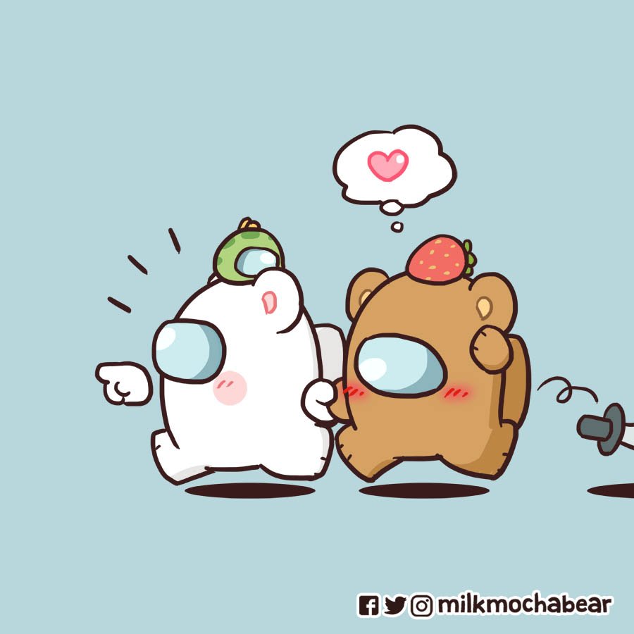 milkmochabear's tweet photo. Mocha is kinda s̶u̶s̶ simp
---⠀⠀
Feel free to mention your gaming partner! 🎮👊

#milkmochabear
#amongusfanart https://t.co/qOvVz0iMrX