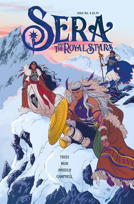 A quick reminder that FOC for SERA AND THE ROYAL STARS issue 8 is today! On shelves 10/21? 