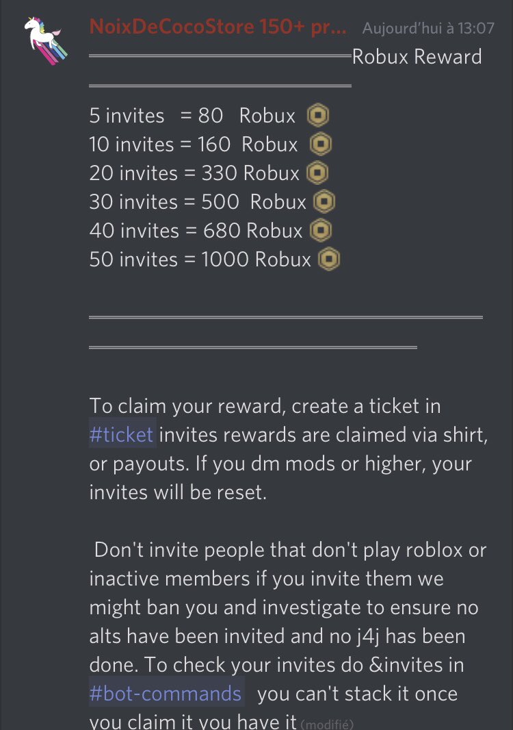 invite for robux discord
