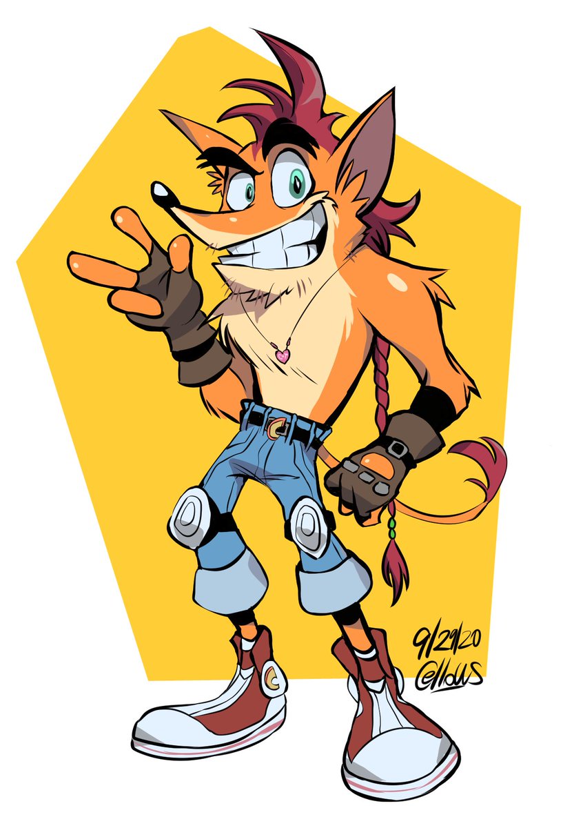 「My style #CrashBandicoot !

He is coco's」|🩷ℂ𝕣𝕚𝕞𝕞𝕪/hitausのイラスト