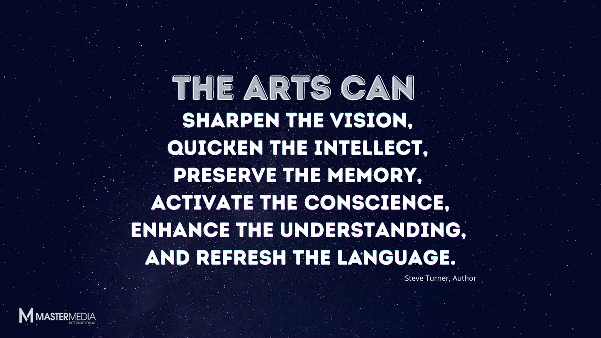 It's amazing to see what can be created when we follow God's creative vision through the arts!