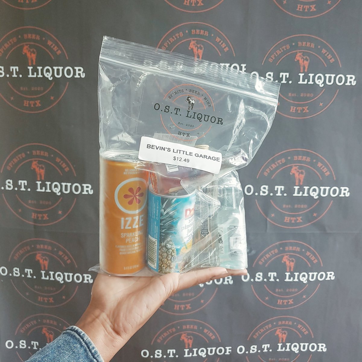 Bevin's Little Garage has been moving at <a href="/ost_liquor/">ost_liquor</a> !!!

Have you gotten yours yet? 
The kit:
·<a href="/courvoisierusa/">Courvoisier Cognac</a>
·<a href="/bacardiusa/">BacardiUSA</a>
·<a href="/stgermaindrinks/">St-Germain Liqueur</a>
·<a href="/izzeofficial/">Izze</a> peach soda
·pineapple juice