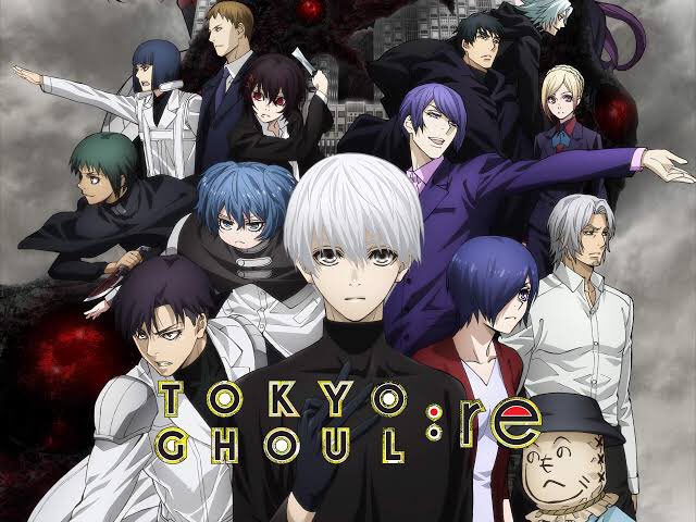 Tokyo Ghoul:re 2nd Season (6.3/10)After the conclusion of the Tsukiyama Family Extermination Operation, the members of the Commission of Counter Ghouls (CCG) have grown exponentially in power and continue to pursue their goal of exterminating every ghoul in Japan.