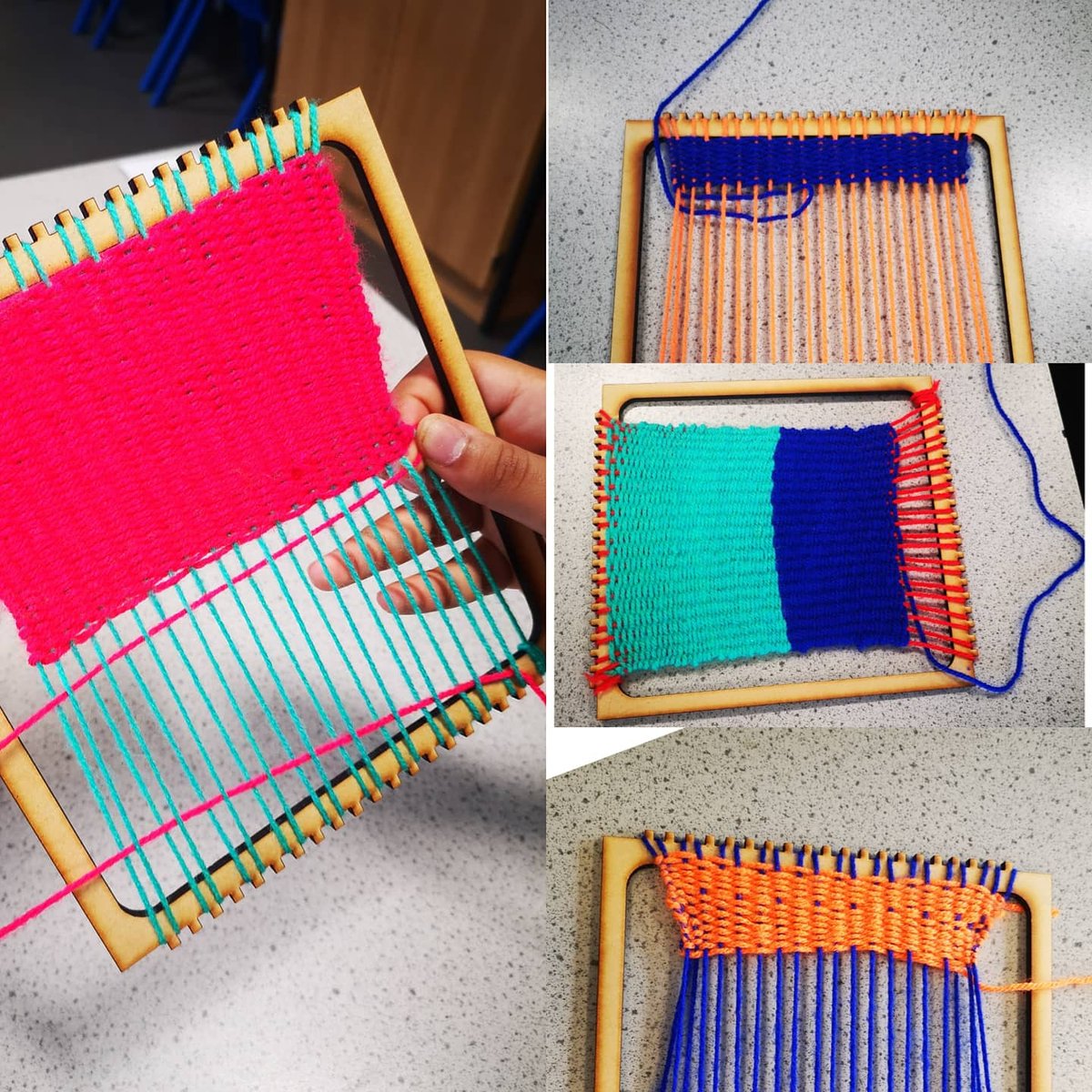 KPHSTechnology's tweet photo. Some more great sample pieces being created by Yr 11 inspired by the work of Sheila Hicks. https://t.co/bgSrJ78FM5