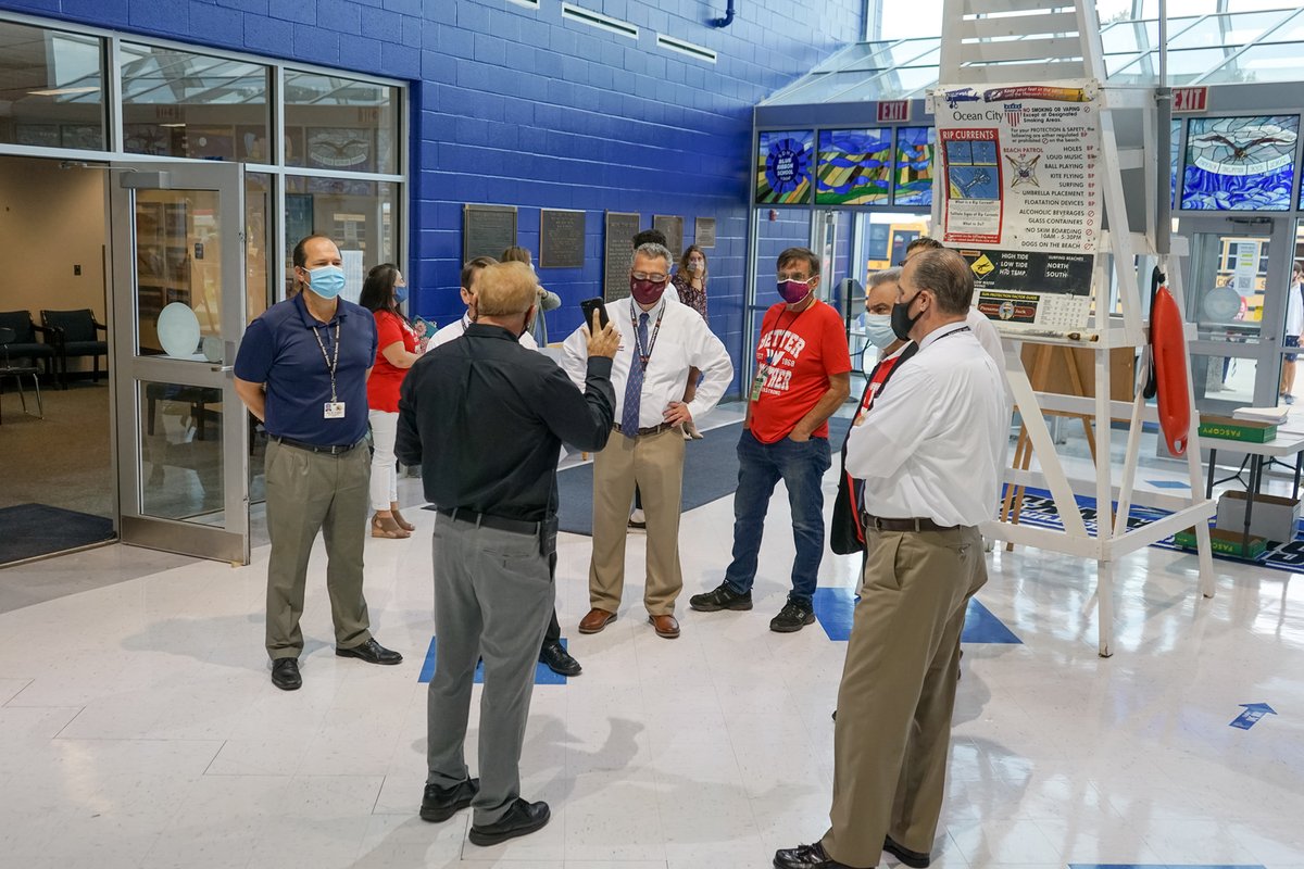 WorcesterSystem's tweet photo. There was a lot of learning going on this morning at Stephen Decatur High School during our #Stage2FirstDayTour! -LT #WeAreWorcester https://t.co/RaSTvtjzap