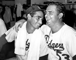 On October 6th, Don Drysdale took the hill in Koufax's place... he was hit HARD. Minnesota cruised to an 8-2 victory and a 1-0 series lead.Drysdale is reported to have asked the Dodgers manager if he wished “I was Jewish today, too,” so that he wouldn't have been able to pitch.
