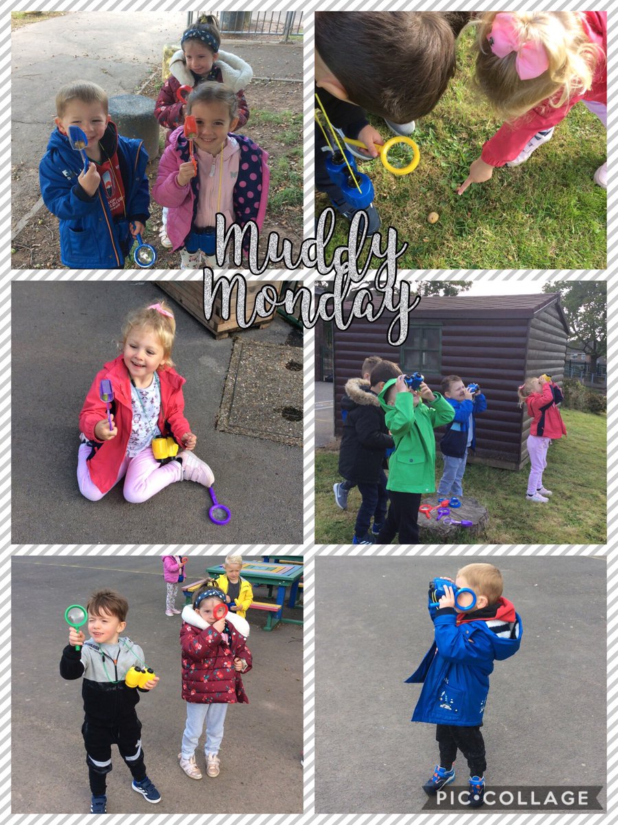 NewInnPrimary's tweet image. Dosbarth Miss Corten have enjoyed their first Muddy Monday so far! We have been outside this morning, looking for living things for the first activity in our #RSPBWildChallenge 🐝🐦🍁