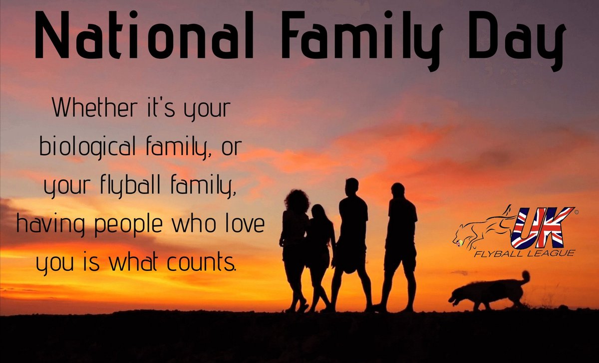 UKFlyball's tweet photo. Through flyball, many people create bonds, grow friendships and begin new relationships. So, we want to celebrate National Family Day ❤️

Share with us your favourite moments or pictures of your families, big or small, dog or human, flyball or otherwise! 

#UKFLrocks
#UKFLfamily https://t.co/03cRehR23a