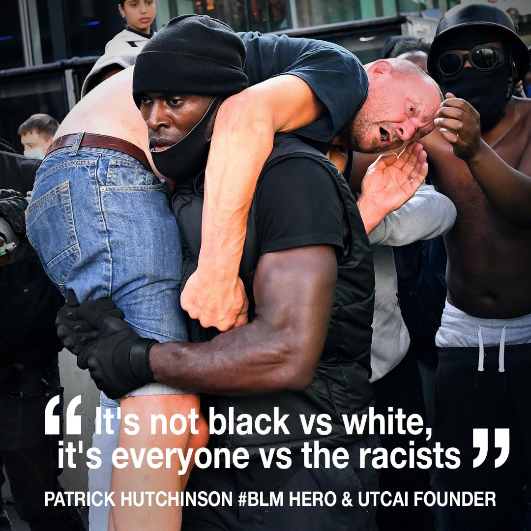 ConvexIn's tweet photo. NEW POD @Iampatrickhutch tells @ladyfosp how life changed when this powerful image by @reuters #dylanmartinez went viral. Patrick set up @UTCAI_ 'United To Change And Inspire' with the friends he was with at #BLM demo. Portrait by @chrisfloyduk
Download at https://t.co/Lqnt3P0PHj https://t.co/Eg9BRy7JFN
