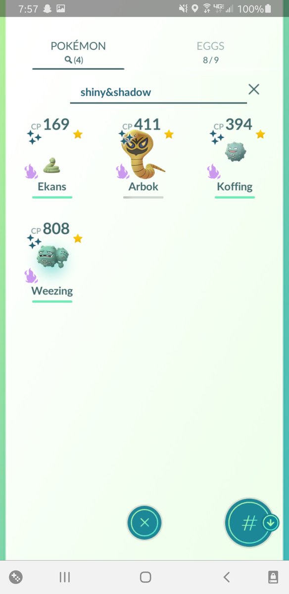 essiestylez's tweet photo. @MYSTIC7 caught the last koffing I needed now I have the families https://t.co/FCc5ncnWw3