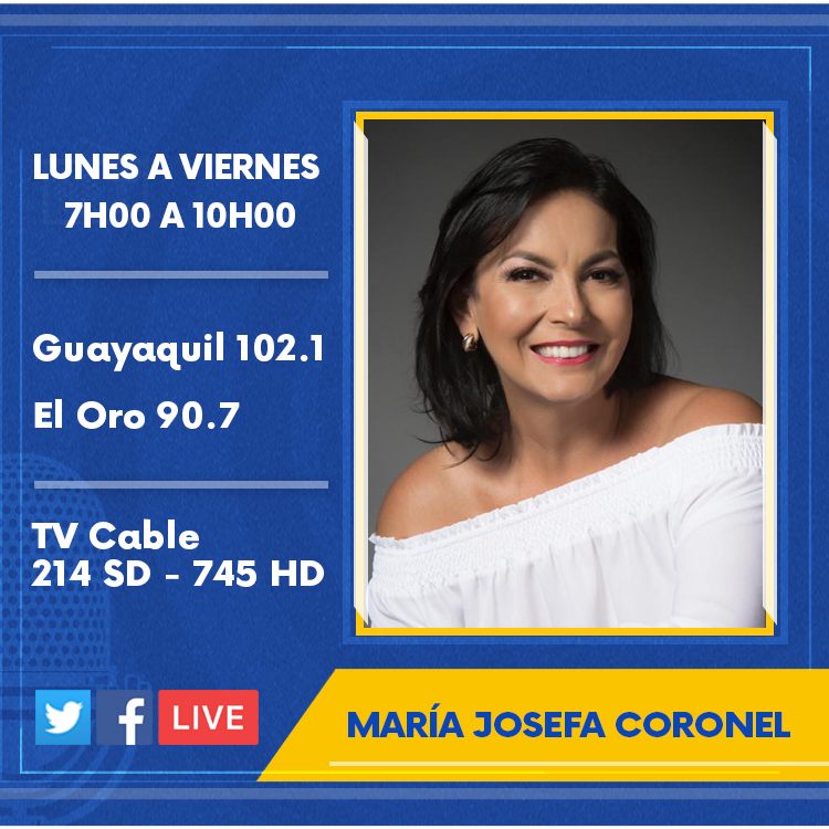 Empezamos junto a @MaJosefaCoronel de 07H00 a 10H00
Escucha el programa #Envivo por Twitter y Facebook LIVE
Guayaqui @WQRadio 102.1 FM
El Oro 90.7 FM
🗣
Recuerda que puedes escuchar el programa completo luego de la transmisión en #ivooxpodcast #spotify y #applepodcasts https://t.co/yaQdvQLdo3