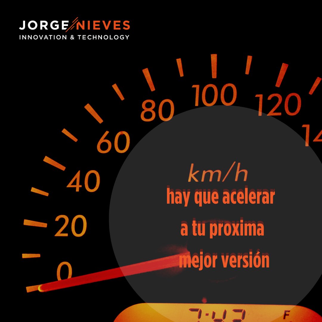 jnievestech's tweet photo. Pisar el acelerador en esta época de cambios es indispensable para alcanzar nuestra próxima mejor versión. ¿Qué acciones estás llevando a cabo para poder hacerlo?

#transformaciondigital #nuevarealidad #cambios #innovaciontecnologica #tecnologia #desarrollo #transformation https://t.co/dJV9MfFseG
