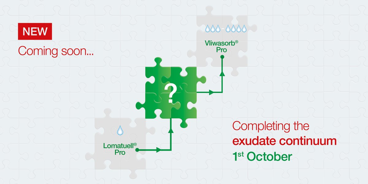 LRmedUK's tweet photo. Something new is launching very soon!
Keep your eyes peeled for more info on 1st October👀.
What do you think it could be?👇
#ExudateManagement https://t.co/TCOpRP0i2f