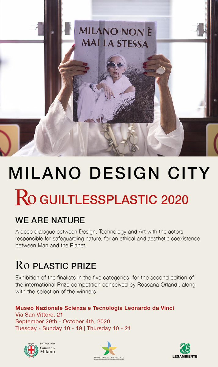 assoambiente's tweet photo. #responsabilità #sostenibilità #economiacircolare
🔵 Siamo lieti di segnalare che il progetto @ESOsport di @ESO_arl è tra le realtà scelte da Rossana Orlandi per partecipare a #RoGUILTLESSPLASTIC.
📌 #MilanoDesignCity | Dal 28 settembre al 4 ottobre https://t.co/SxMU2l1jHy
