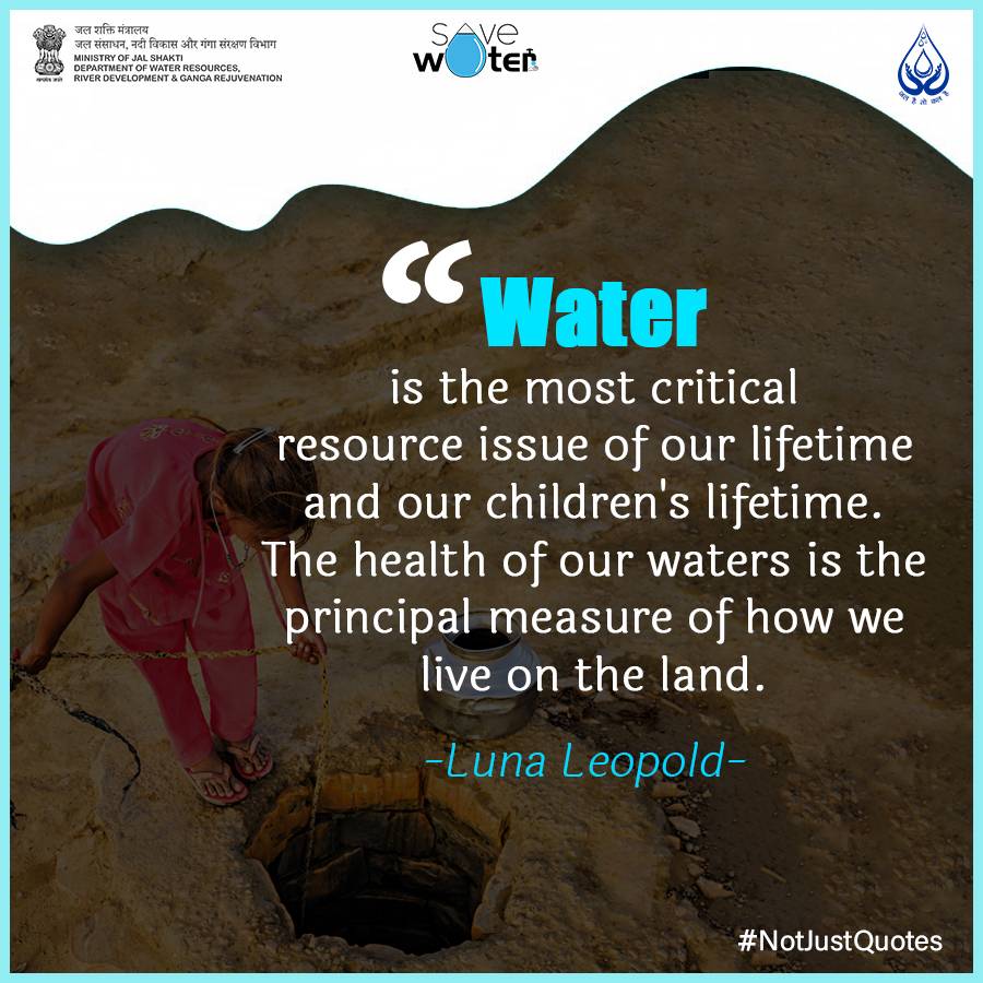 Ministry of Jal Shakti, DoWR, RD&GR, GoI tweet media