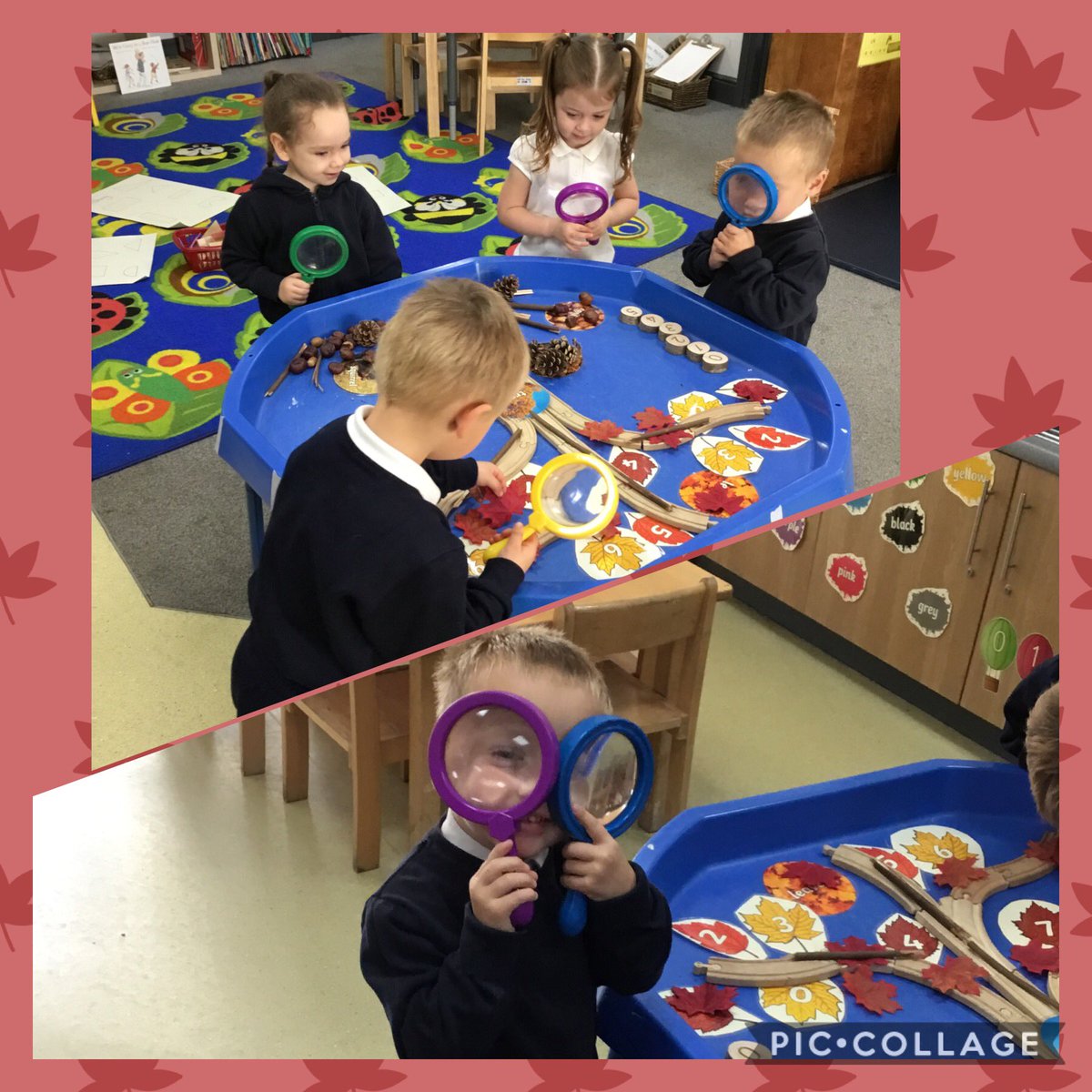 croxtetheyfs's tweet photo. Afternoon Nursery have been challenging themselves to match the correct shapes and been busy investigating the Autumn table πππ #shapematch #autumnvibes @CroxtethC @HSayonas @RainbowEduMAT https://t.co/IwRN3czeNF