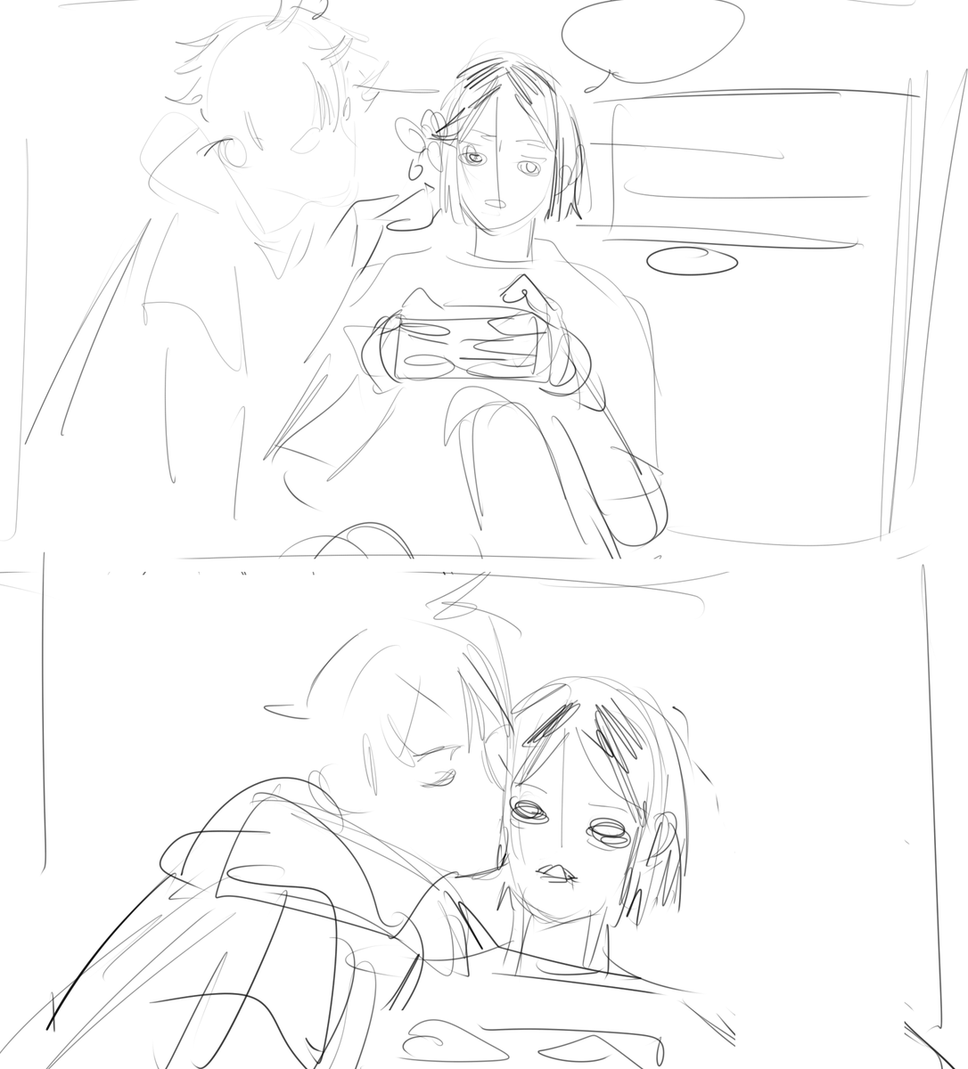 sketches hold so much raw emotion 