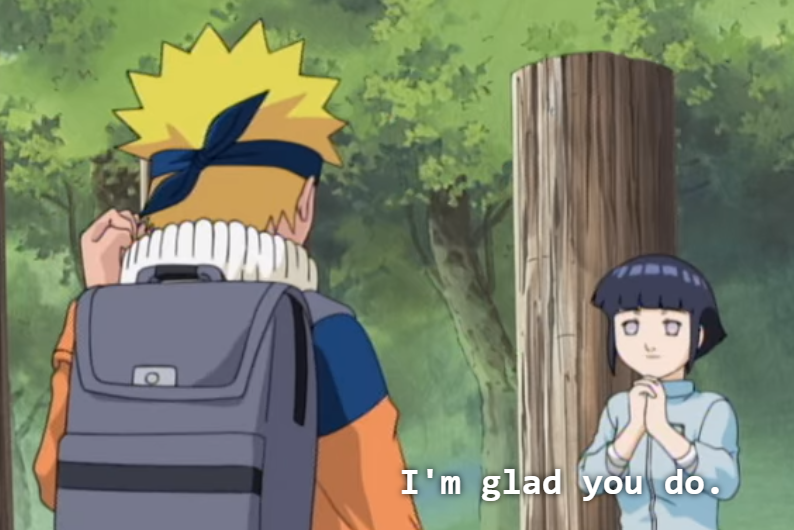 and inspirational. she worked hard to get acknowledged by that one man she laid her eyes on, admired and loved ever since. she supported him, gave him courage and motivated him just like what naruto did to her all the time.