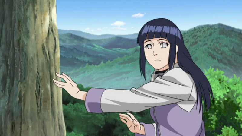through the years, her love for him never changed. in fact, it got stronger and better. while naruto was away from the village for two years, she trained at her very best in order to fight with him and become stronger. she developed her own jutsu and trained with neji +