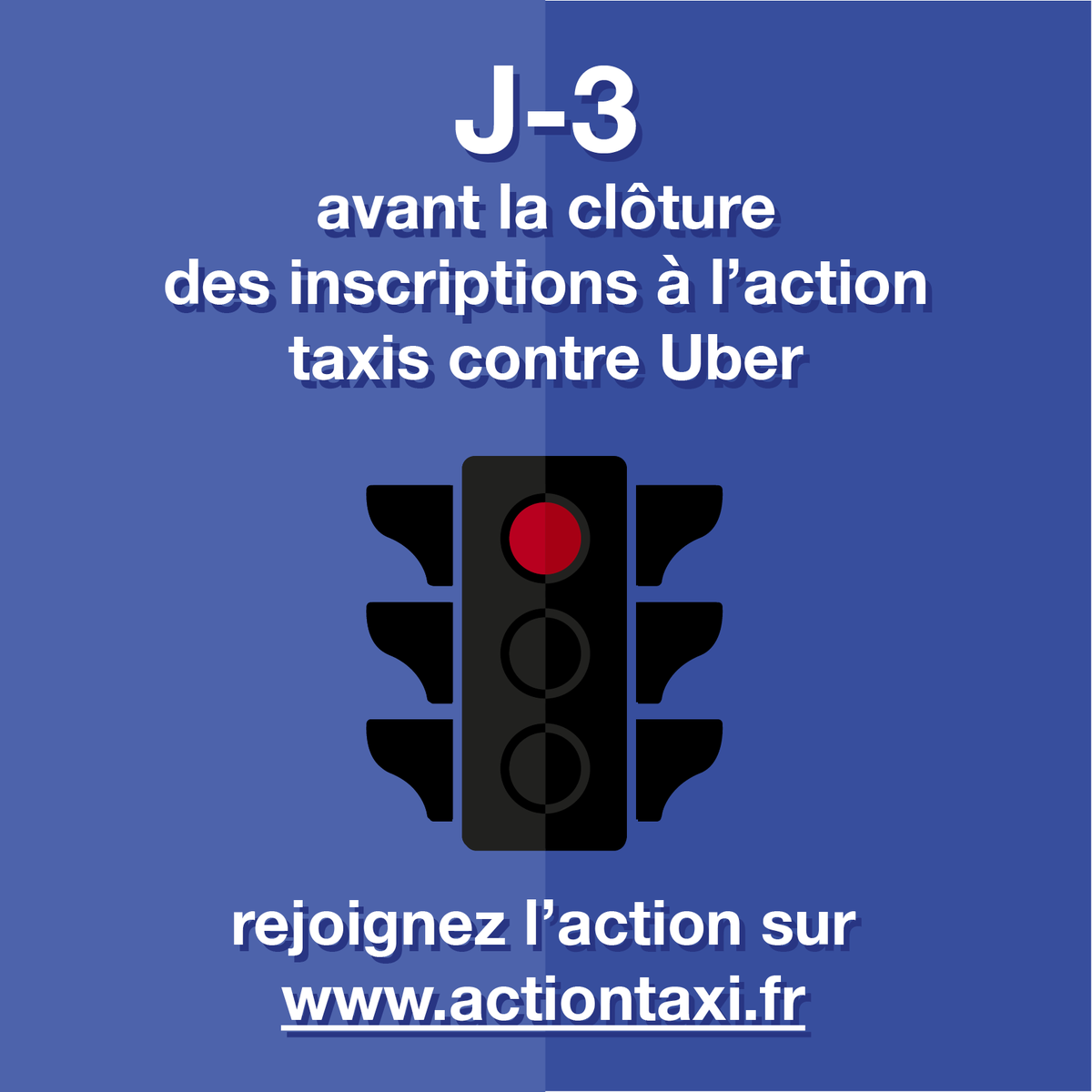 taxi_action's tweet photo. Dès jeudi, il sera trop tard !
Plus de place à l'hésitation.
#Actiontaxi #TaxisVSUber https://t.co/DJFVMm8bny